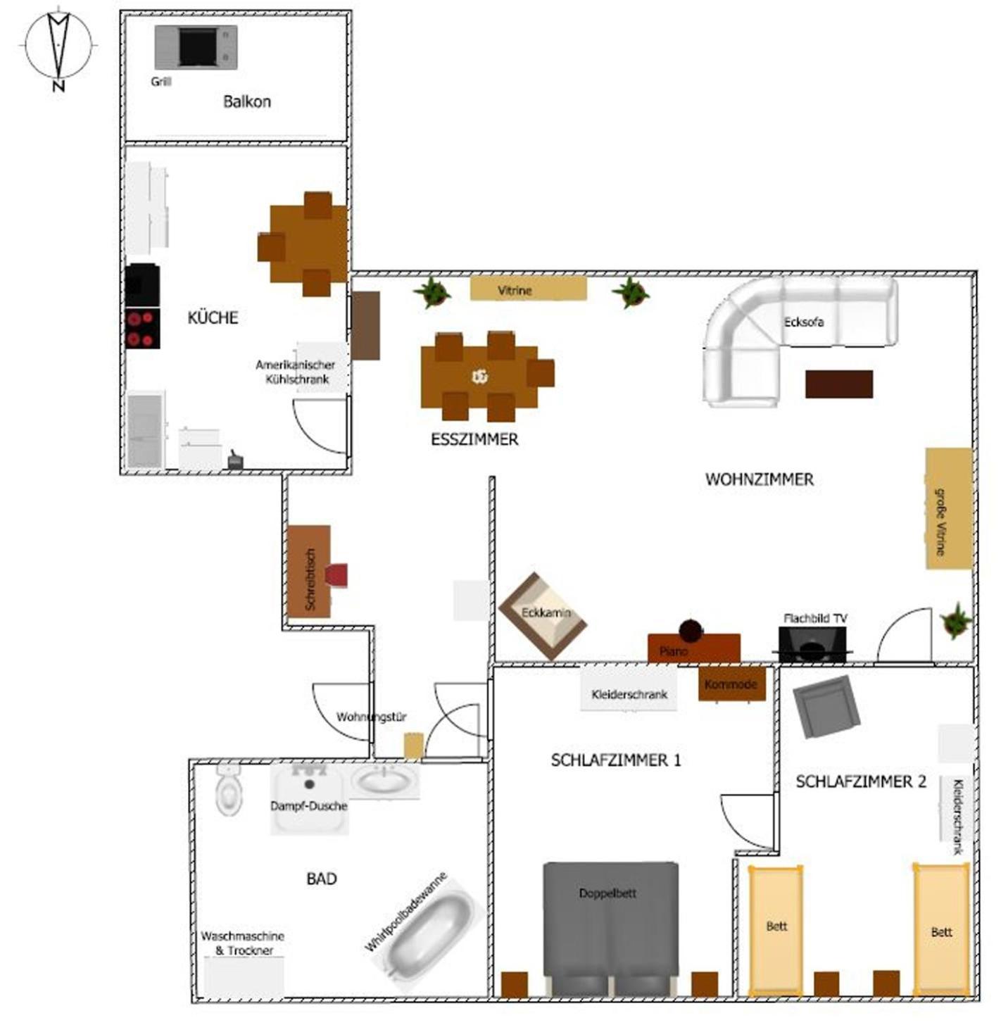 Komfort Ferienwohnung Biene 사르브루켄 외부 사진